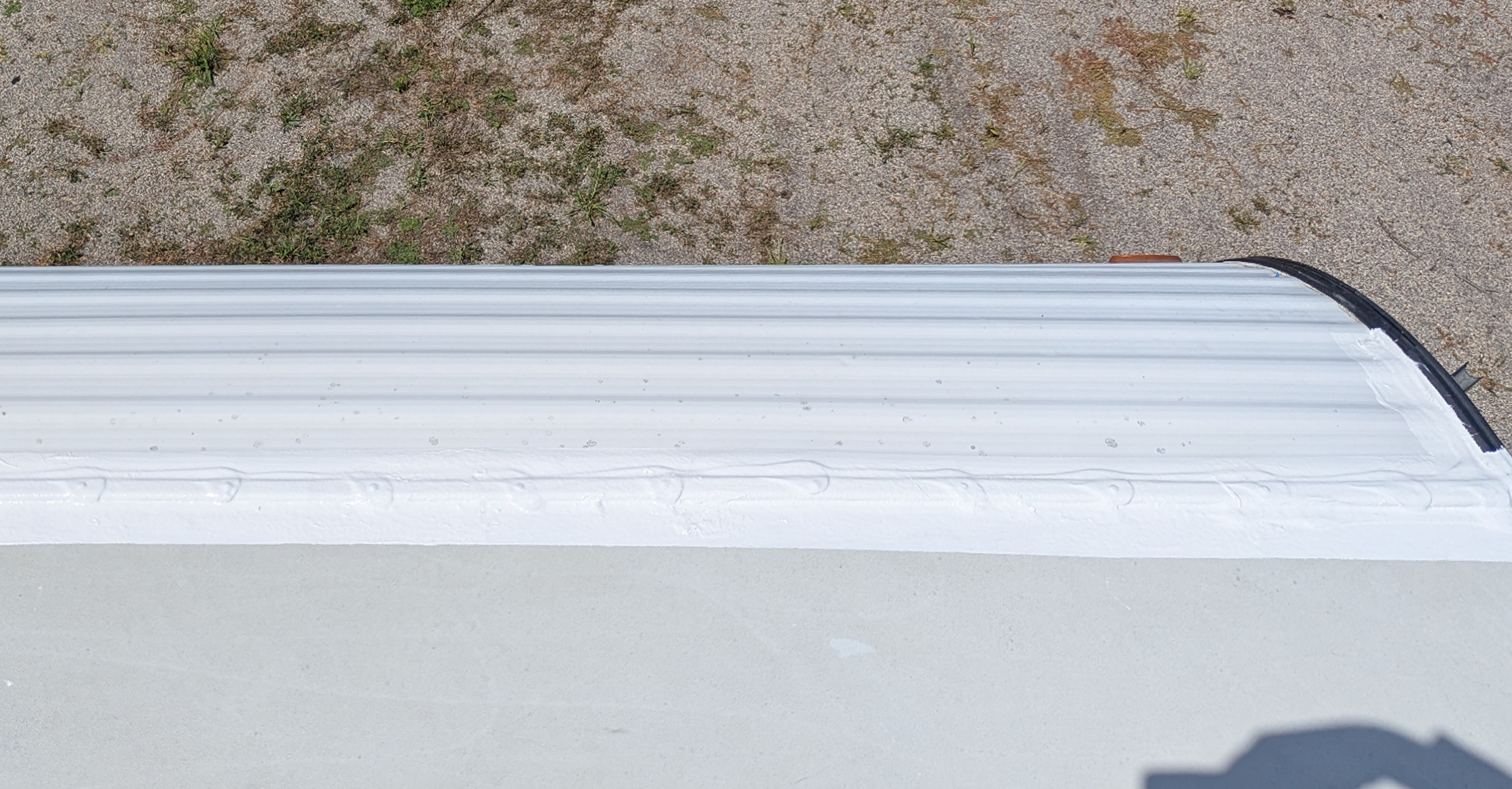 Sealed termination bar after maintenance
