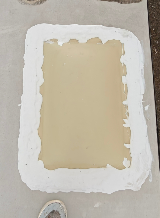 Skylight before roof replacement
